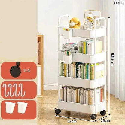 Multi-Tier Rolling Kitchen Storage Cart – view 7