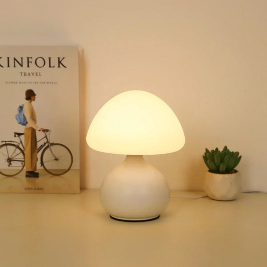 Mushroom Multicolour Dimmable USB Table Lamp