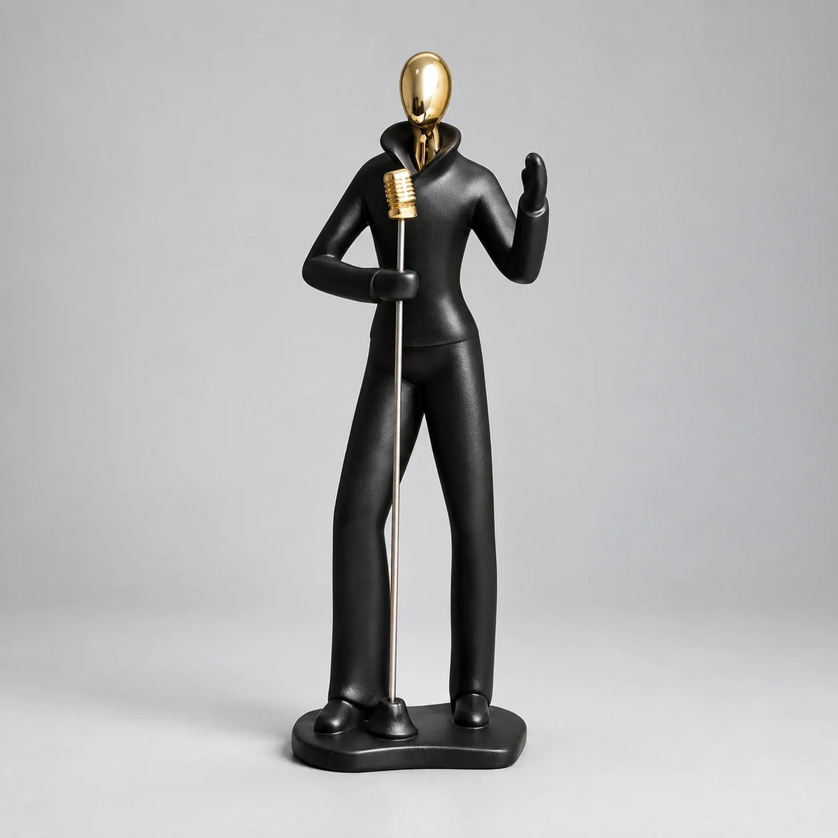 Black Musical Performer Resin Sculpture – 4 Figures or Set – view 5
