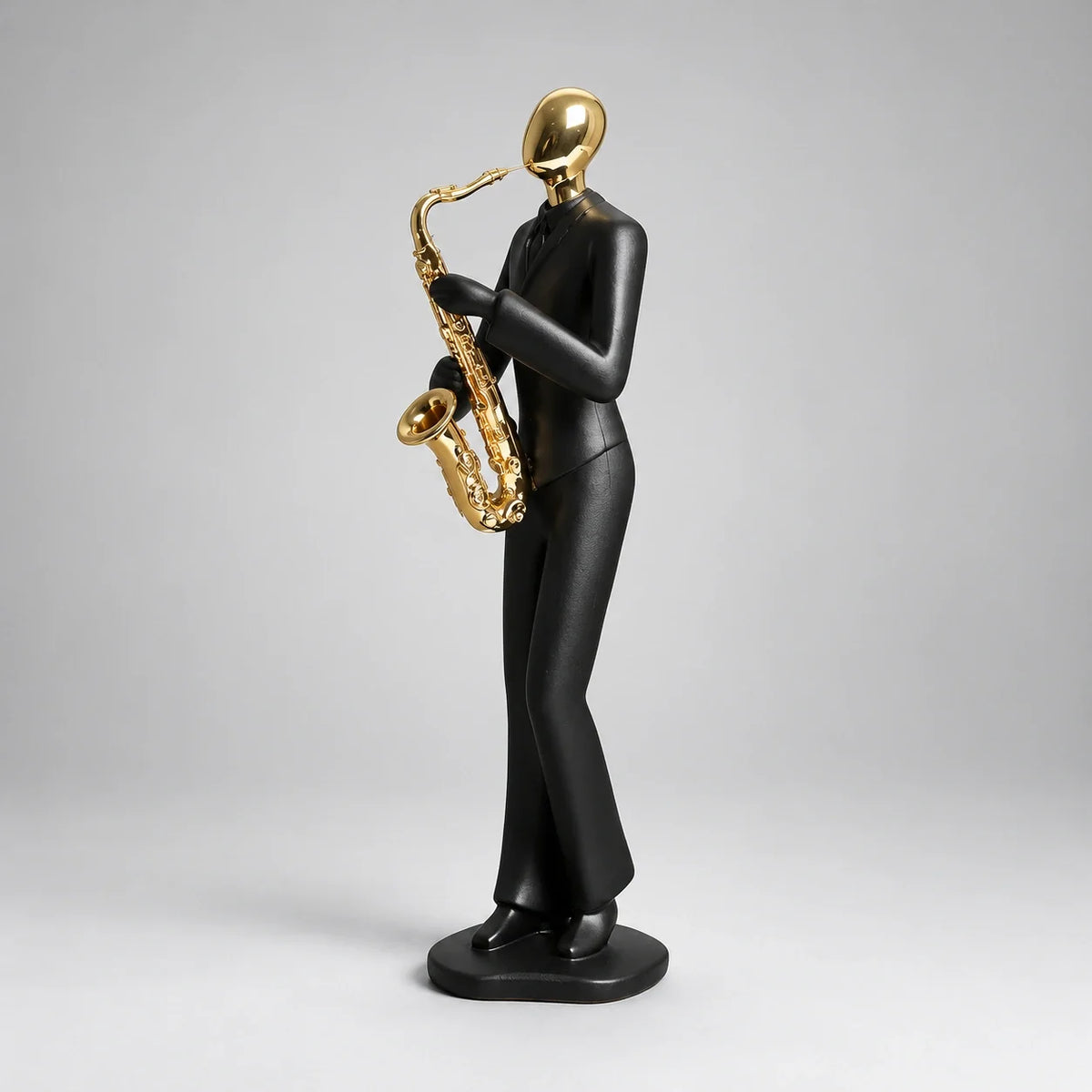 Black Musical Performer Resin Sculpture – 4 Figures or Set – view 7