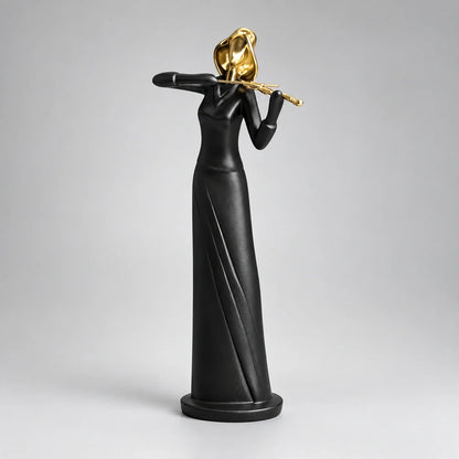 Black Musical Performer Resin Sculpture – 4 Figures or Set – view 9