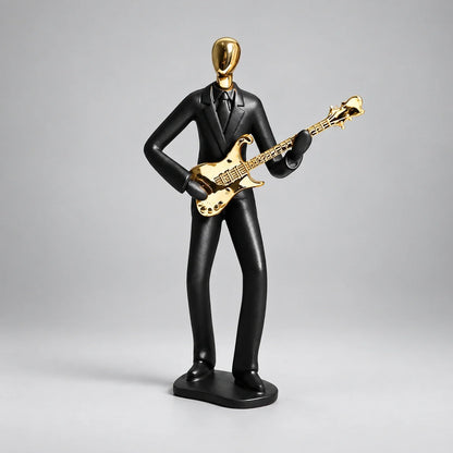 Black Musical Performer Resin Sculpture – 4 Figures or Set – view 11