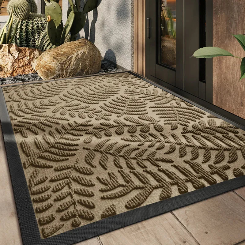 Natural Rubber Embossed Non-Slip Doormat – view 2