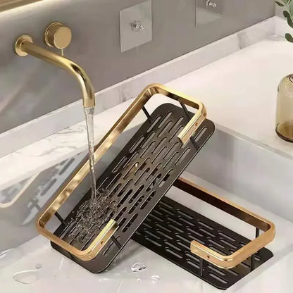 No-Drill Aluminium Bathroom Organiser – 1 or 2 Pack – view 5