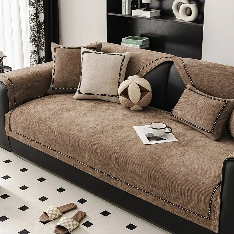 Non-Slip Chenille Sofa Cover – view 7