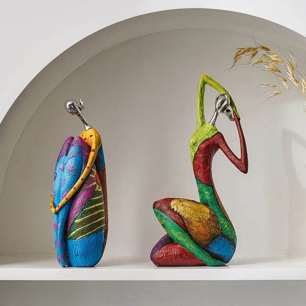 Nordic Abstract Resin Sculpture Collection – view 2