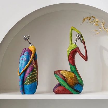 Nordic Abstract Resin Sculpture Collection – view 2
