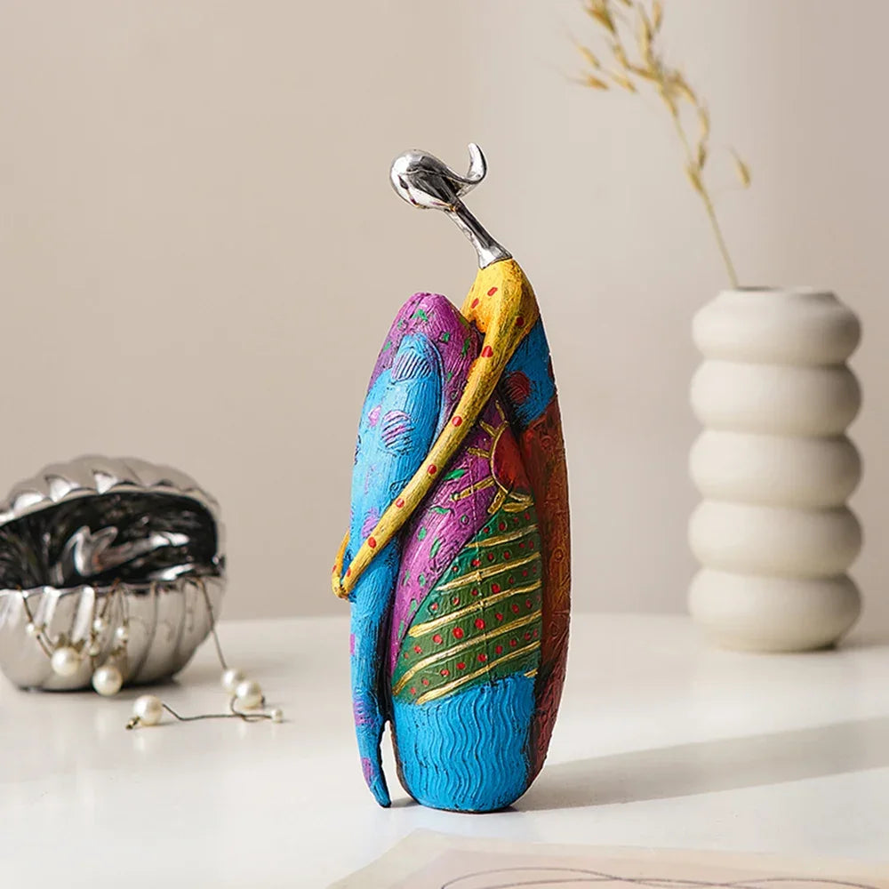 Nordic Abstract Resin Sculpture Collection – view 4