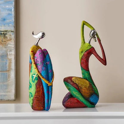 Nordic Abstract Resin Sculpture Collection – view 5