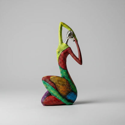 Nordic Abstract Resin Sculpture Collection – view 7