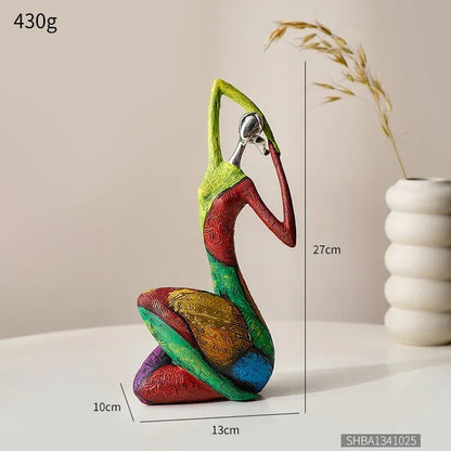 Nordic Abstract Resin Sculpture Collection – view 8