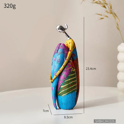 Nordic Abstract Resin Sculpture Collection – view 10