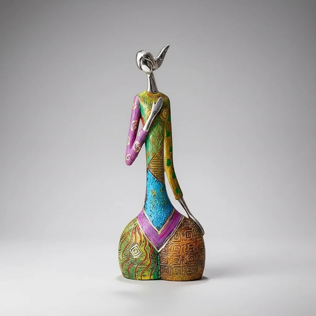 Nordic Abstract Resin Sculpture Collection – view 11
