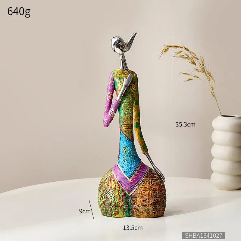 Nordic Abstract Resin Sculpture Collection – view 12