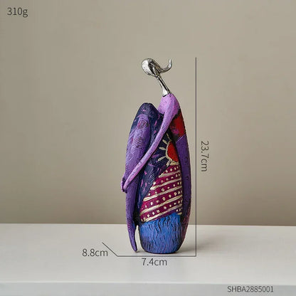 Nordic Abstract Resin Sculpture Collection – view 14