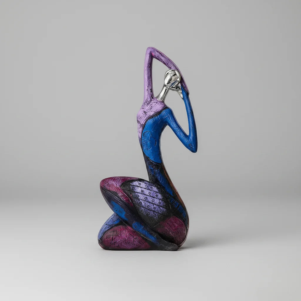Nordic Abstract Resin Sculpture Collection – view 15