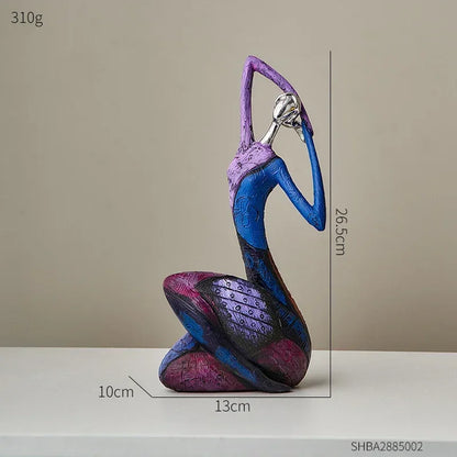 Nordic Abstract Resin Sculpture Collection – view 16