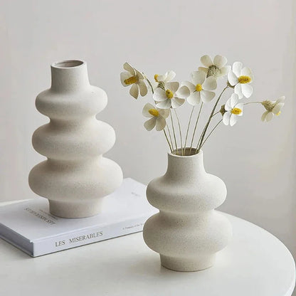Nordic Ceramic Decorative Vase – view 2