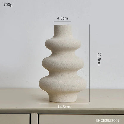 Nordic Ceramic Decorative Vase – view 6
