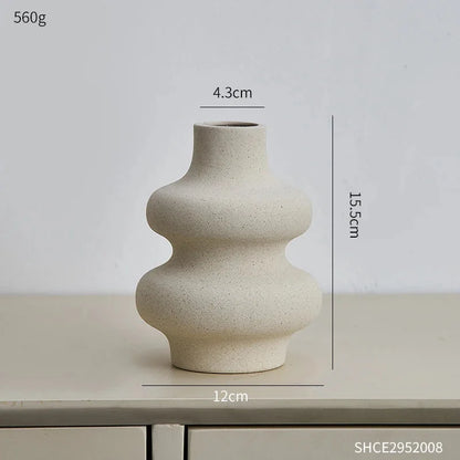 Nordic Ceramic Decorative Vase – view 7