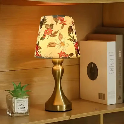 Nordic Fabric Shade Dimmable USB Table Lamp – view 3