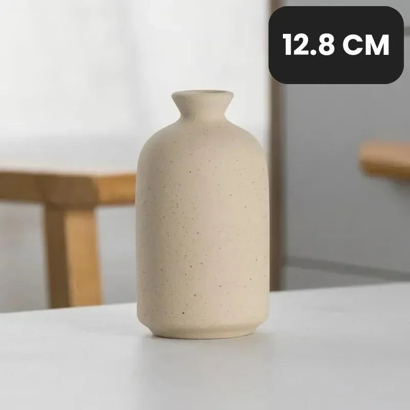 Nordic Minimalist Ceramic Vase – view 8