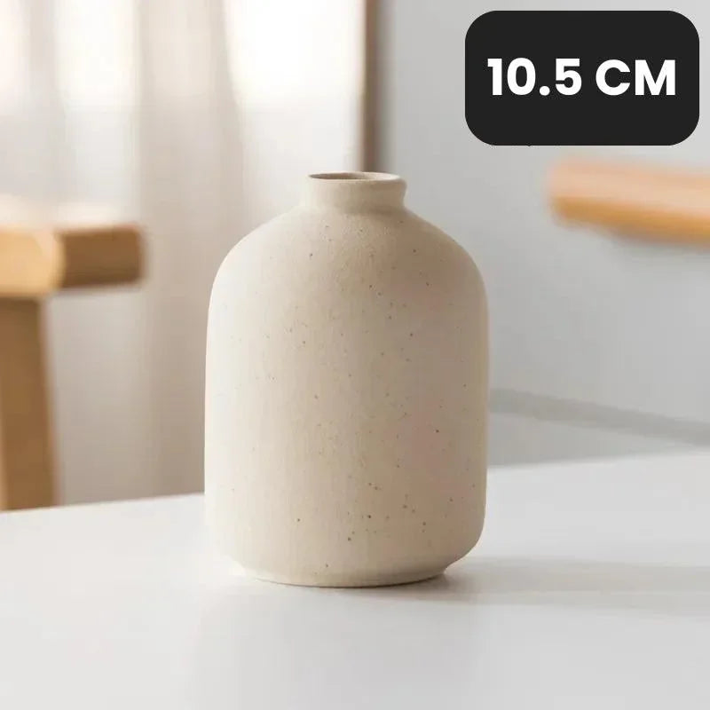Nordic Minimalist Ceramic Vase – view 16