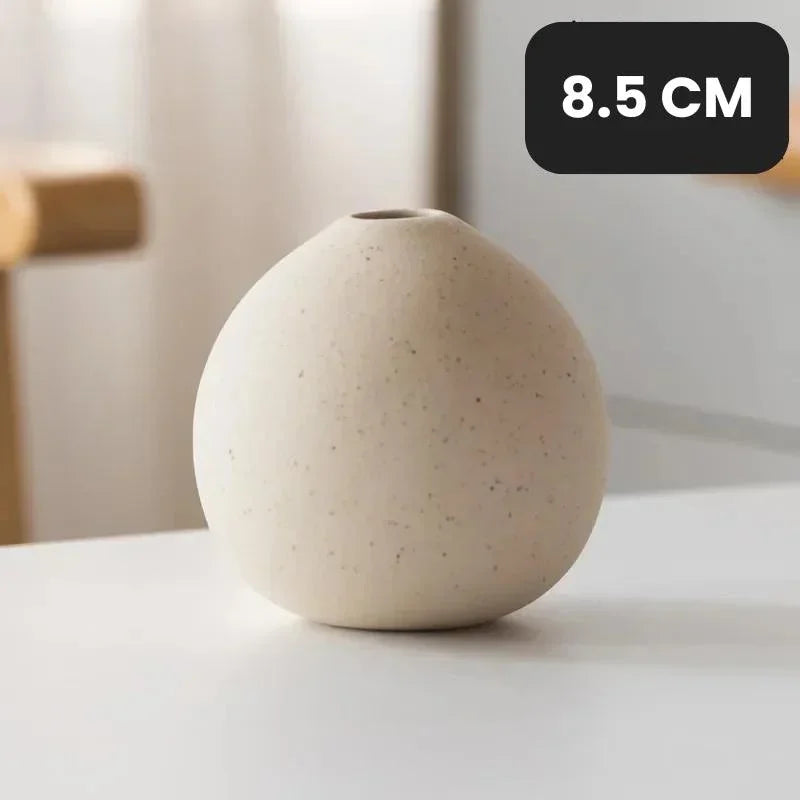 Nordic Minimalist Ceramic Vase – view 20