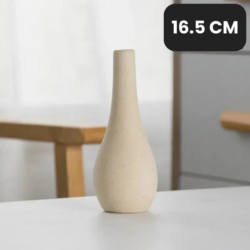 Nordic Minimalist Ceramic Vase – view 26