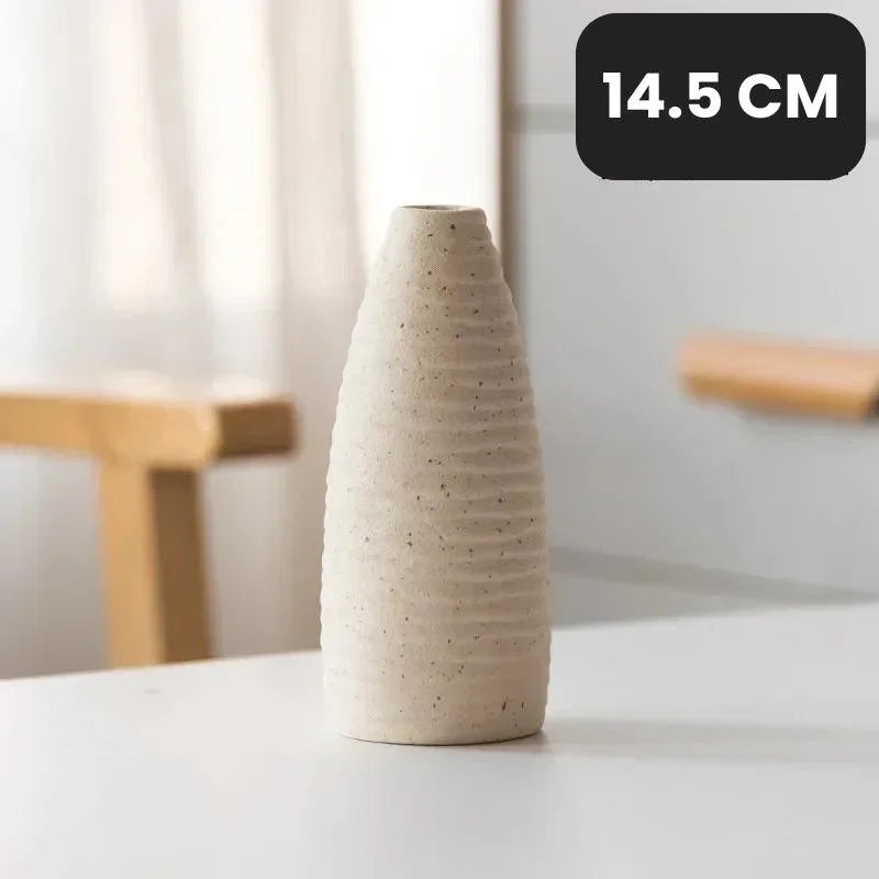Nordic Minimalist Ceramic Vase – view 28