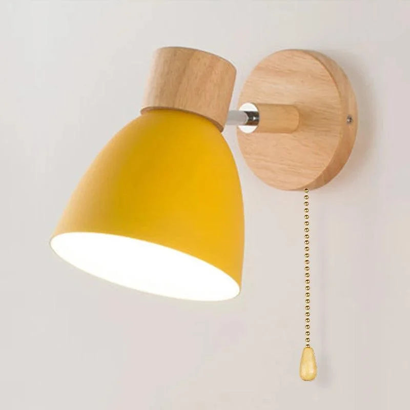 Nordic Wood LED Wall Light