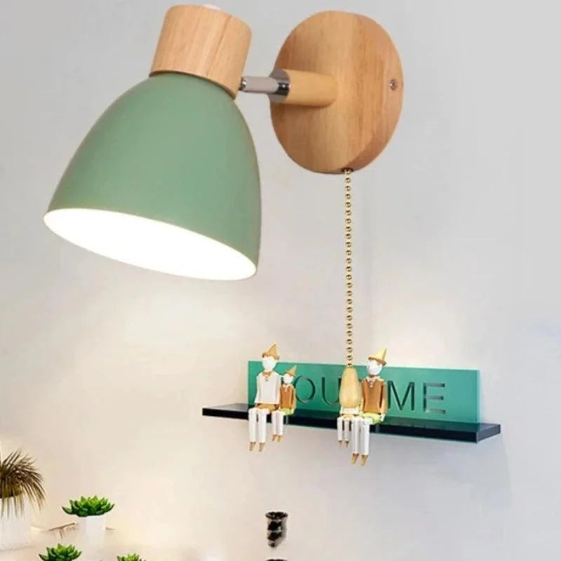 Nordic Wood LED Wall Light – view 2