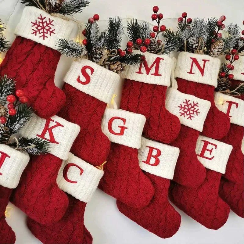 Personalised Initial Christmas Stocking – A to Z