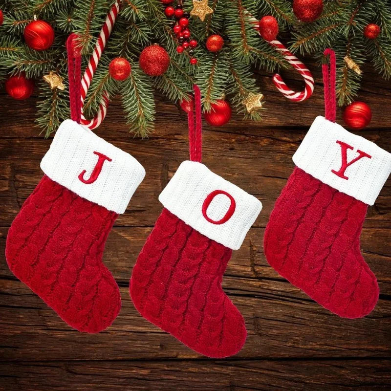 Personalised Initial Christmas Stocking – A to Z – view 5