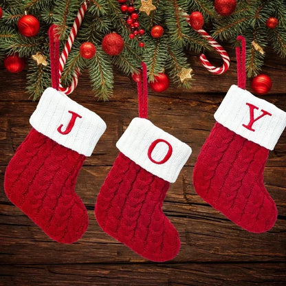 Personalised Initial Christmas Stocking – A to Z – view 5