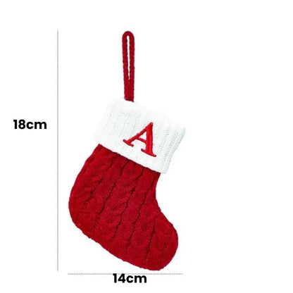 Personalised Initial Christmas Stocking – A to Z – view 7