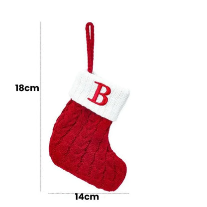 Personalised Initial Christmas Stocking – A to Z – view 8