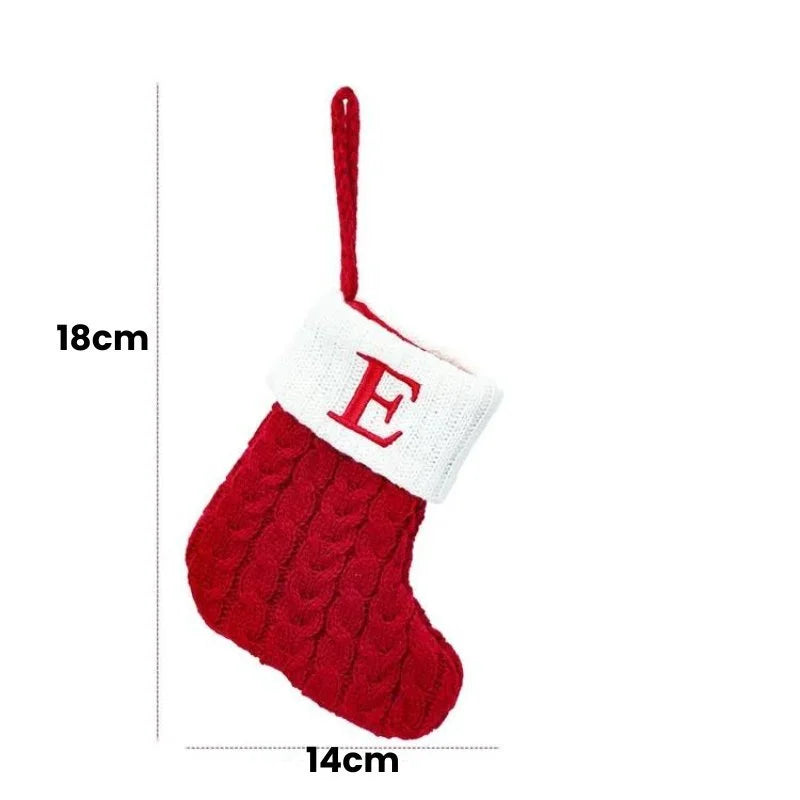 Personalised Initial Christmas Stocking – A to Z – view 11