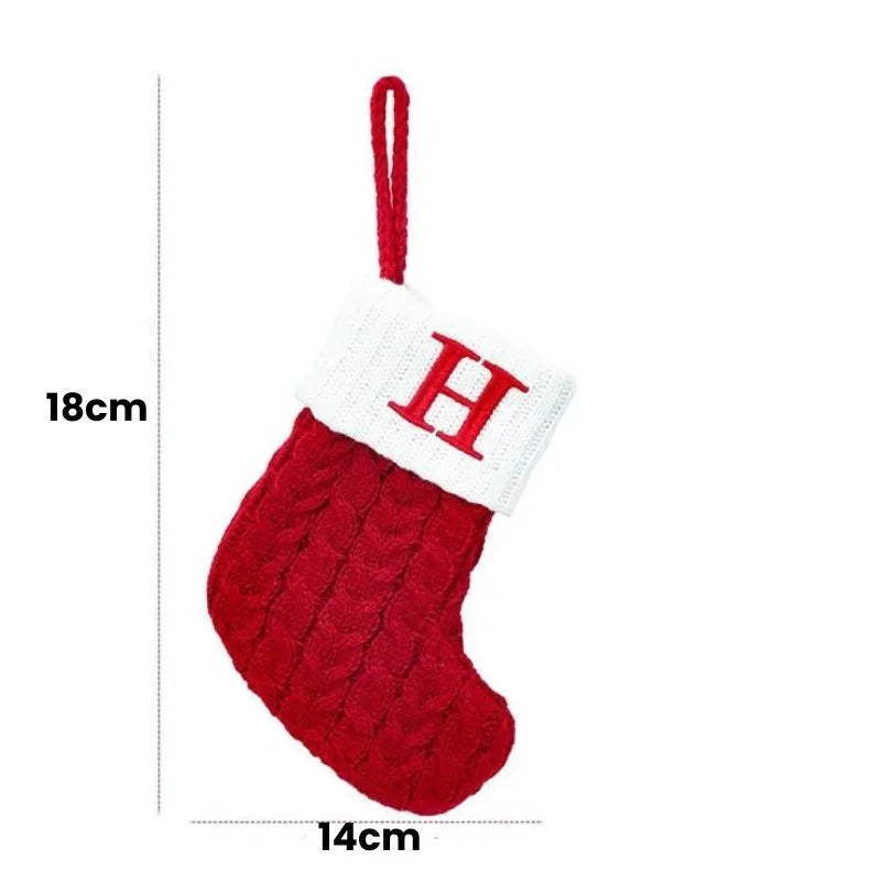Personalised Initial Christmas Stocking – A to Z – view 14