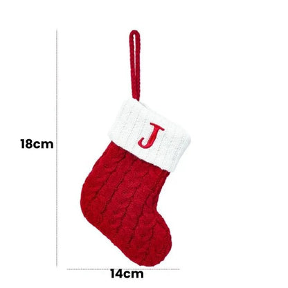 Personalised Initial Christmas Stocking – A to Z – view 15