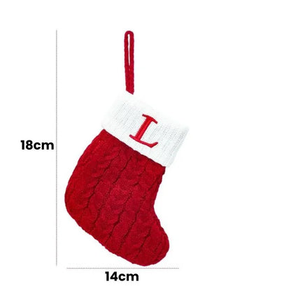 Personalised Initial Christmas Stocking – A to Z – view 18