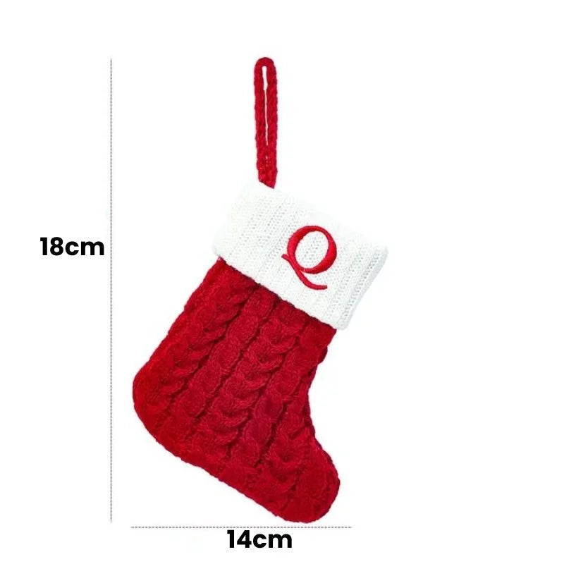 Personalised Initial Christmas Stocking – A to Z – view 23