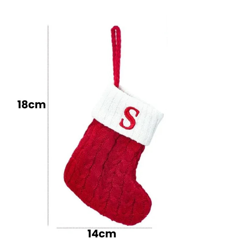 Personalised Initial Christmas Stocking – A to Z – view 25