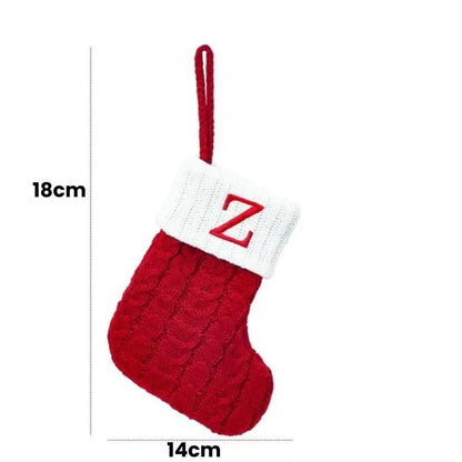 Personalised Initial Christmas Stocking – A to Z – view 32