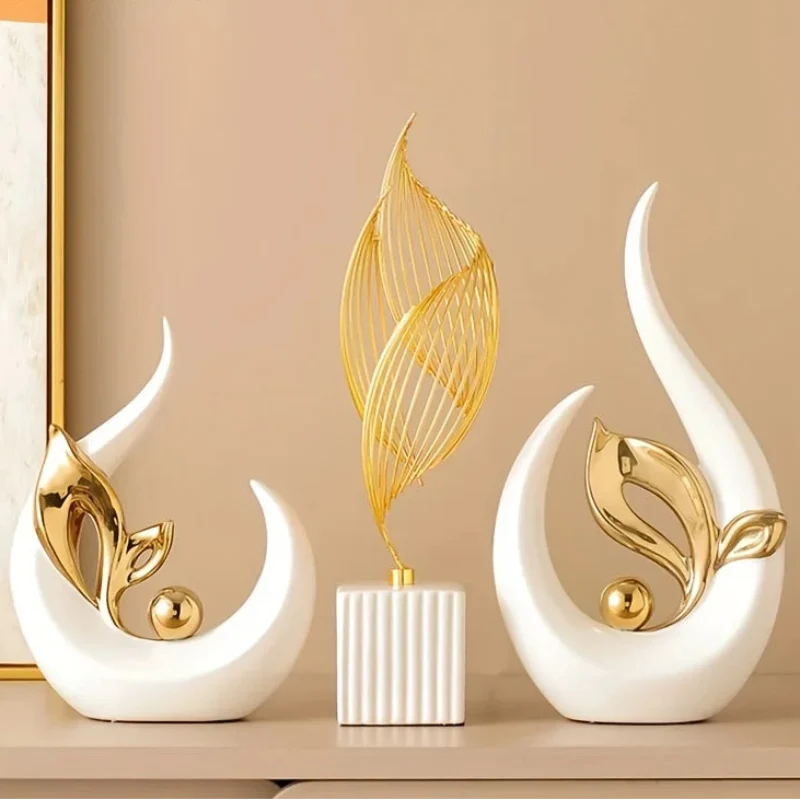 Postmodern Ceramic Decorative Figurine – 2 Designs