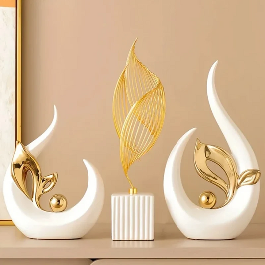 Postmodern Ceramic Decorative Figurine – 2 Designs