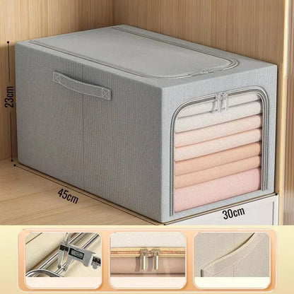 Premium fabric wardrobe storage organiser – view 10