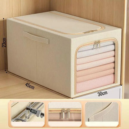 Premium fabric wardrobe storage organiser – view 12