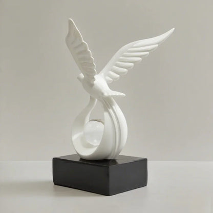 Prosperity Symbol Resin Decorative Sculpture – view 3