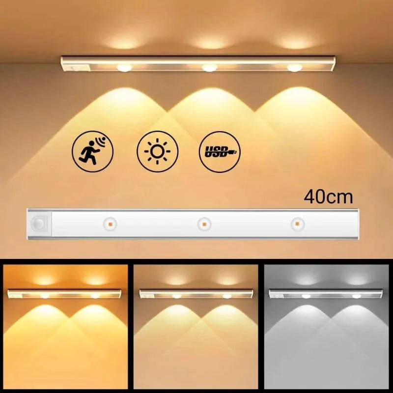 Rechargeable magnetic LED motion sensor light – view 5